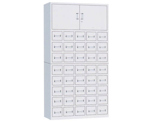 EK-089 四十斗上頂中藥柜 1950x1200x500mm（能放置120味中藥，頂部配儲物柜）